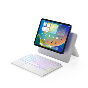 Folio chia đôi mặt <span class=keywords><strong>Clip</strong></span> 10.9 inch Touchpad ma thuật bàn phím trường hợp cho <span class=keywords><strong>iPad</strong></span> 10th Gen - Product Image 2