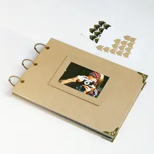 Обрезные штампы многоразового переплета мраморная книжка для скрапбукинга Свадебный фотоальбом для скрапбукинга