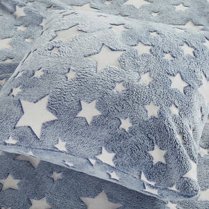 Custom Glow In <span class=keywords><strong>The</strong></span> Dark Throw Flannel Fleece Luminous Blankets - Product Image 3