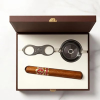 Fabricant de boîtes à cigares sur mesure en gros - Emballage rigide en carton pour cigares avec estampage à chaud et insert en EVA