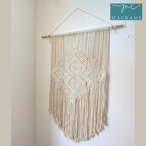 Decoración Bohemia para el hogar, colgante de pared hecho a mano, macramé nórdico, accesorios de exhibición de arte para decoración de pared de macramé - Product Image 2