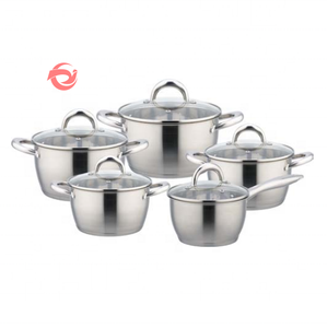Casserole à manche creux <span class=keywords><strong>en</strong></span> acier inoxydable Offre Spéciale <span class=keywords><strong>en</strong></span> usine avec couvercle <span class=keywords><strong>en</strong></span> <span class=keywords><strong>verre</strong></span> adaptée à tous les poêles - Product Image 5