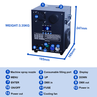 VLTG 750w télécommande sans fil à étincelle froide Mini Dmx Sparkler machine à étincelle froide pour la fête d'anniversaire de scène