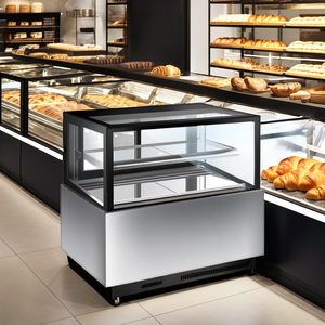 Gabinete de exhibición comercial de la torta de la refrigeración por aire de <span class=keywords><strong>Sumyo</strong></span> con el modelo de encimera del uso del hotel del control de la temperatura de la precisión - Product Image 2