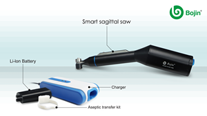 เลื่อยมินิสำหรับศัลยกรรมกระดูกและข้อ สำหรับศัลยกรรมมือและเท้า โบจิน BJ3401-II เครื่องมือผ่าตัดแบบใช้แบตเตอรี่ลิเธียม เลื่อยปากกา - Product Image 4