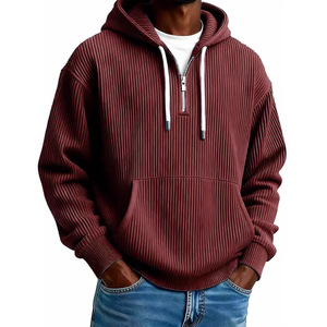 High Quality Custom Logo Winter Cotton Fleece <strong>Hoodies</strong> Waterproof Windproof Oversized <strong>Plus</strong> <strong>Size</strong> Pullover Men's <strong>Hoodies</strong> - Product Image 2
