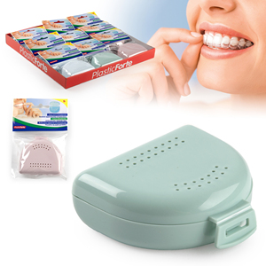 Scatola per Apparecchi Ortodontici PlasticForte, Misura Standard, Durevole, Riutilizzabile, per Conservazione Domestica, Colori Assortiti - Product Image 1