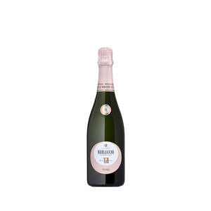 Berlucchi 61 Rosé Franciacorta <span class=keywords><strong>Vino</strong></span> Spumante, Confezione da 3 Bottiglie, Aperitivo Secco, Pinot Noir - Product Image 1