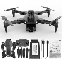 Drone RC L900 Professionnel avec Caméra HD 4K Ultra HD, Évitement d'Obstacles par Laser, Moteur Brushless, Pliable 6 Axes