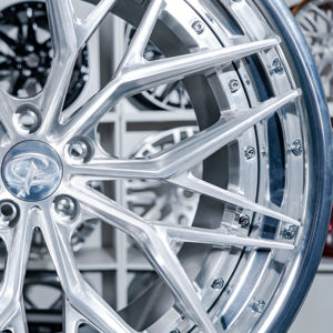 Cerchi Forgiati per Auto dal Nuovo Design Multi-Razze con Finitura Frontale Spazzolata e Canale Lucidato per 911 718 - Product Image 6