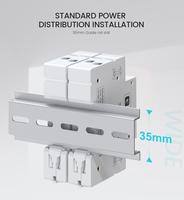 Disjoncteur Intelligent TONGOU API TUYA Zigbee 1P 63A Rail DIN 35mm Mini Appareils de Contrôle à Distance Sans Fil pour Maison Intelligente
