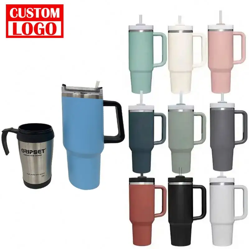 Wholesale Plastic Reusable Coffee Cups Promotional Plastic Shaker Cups Travel Wine Glass Blank Cup Tumble Flat Lid