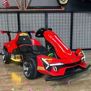 Go-Kart Elettrico per Bambini, Auto Giocattolo a 4 Ruote con Bandiera da Corsa e Bluetooth - Product Image 6