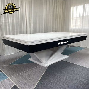 Mesas de <span class=keywords><strong>Billar</strong></span> Profesionales de Lujo Modernas de Madera Maciza con Superficie de Mármol de <span class=keywords><strong>7</strong></span>, 8 y 9 <span class=keywords><strong>Pies</strong></span>, con Tablero para Comedor y Tablero para Tenis de Mesa - Product Image 1