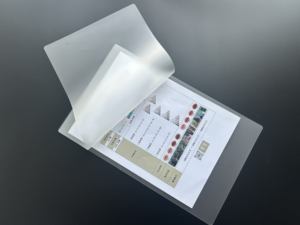 Meilleur fournisseur de film de stratification thermique PVC <span class=keywords><strong>A3</strong></span> A4 75MIC * 2 pochettes de stratification brillantes étanches à l'humidité et souples pour plastifieuse - Product Image 5