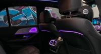 Éclairage d'ambiance W167 pour Mercedes GLE GLS 2020-2025 – Amélioration de l'éclairage intérieur avec accessoires de contrôle MMI