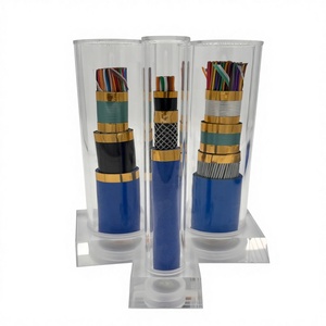 Cable de Comunicación para Minería <span class=keywords><strong>XINQIAO</strong></span> MHYA/MHYAV, Conductor de Cobre Sólido, Cubierta Azul, Par Grande, Cable de Señal Subterráneo - Product Image 6