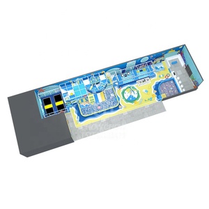 Qiaoqiao New Ocean <strong>Design</strong> Soft Playground Ninja <strong>Course</strong> Manufacturer for Commercial Kids Play Center - Product Image 3