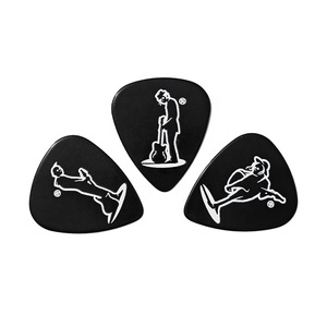 แผ่นปิ๊กกีตาร์คุณภาพสูง ขายส่งแบบครบวงจร ออกแบบเองได้ พิมพ์ลายศิลปะตามสั่ง โลโก้วงดนตรีส่วนตัว - Product Image 2