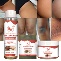 OEM huile de gommage coudes genoux mains jointures ensemble de blanchiment de la peau enlever la peau morte exfoliant taches brunes savon extra fort