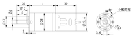 DC 28mm brosse/boîte de vitesses planétaire sans balai moteurs électriques 12V/24V moteur à engrenage planétaire 385 moteur utilisé pour Drone