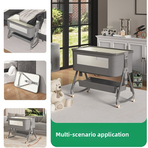 Cuna Portátil Multifuncional para Bebé - 2 en 1, Cambiador, se Convierte en Cama Grande, Plegable para Recién Nacidos de 0 a 36 Meses - Product Image 2