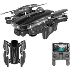 CHAUDE S167 RC <span class=keywords><strong>Drone</strong></span> Avec Caméra 4K HD Selfie 5G GPS WiFi FPV Large Angle Pliable Professionnel RC Quadcopter Jouet VS <span class=keywords><strong>E520S</strong></span> SG900-S - Product Image 1