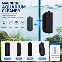 Outil de nettoyage d'aquarium écologique réutilisable, nettoyeur de verre magnétique, fabricant OEM/ODM, respectueux de l'environnement
