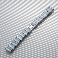 Bracelet à breloques en PVC coloré irrégulier pour montre série 11, modèle fin haut de gamme pour femmes, fermoir à pression de 14 mm