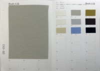 Tissu tissé luxueux et écologique en mélange viscose et laine, toucher doux en acétate, absorbant l'humidité, 184 GSM, pour robes de mode féminine