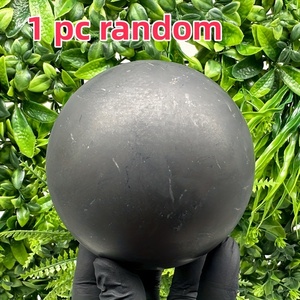Wholesale Shungite Sphere Stone Polished <b>Ball</b> <b>Crystal</b> Craft Collect Office Decor - Product Image 3