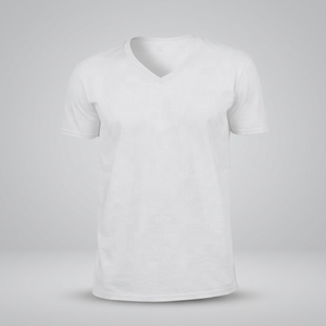 T-shirts pour hommes à col en V, en coton 100% tricoté, unis, personnalisables avec logo, doux, décontractés, respirants, à séchage rapide, manches courtes, en gros - Product Image 3