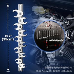 Juego de Llaves Coman de 9 Piezas, Cromadas, Herramientas para Reparación de Automóviles - Product Image 2