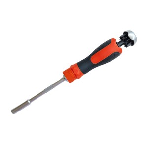 Hex Bit Screwdriver 6x110 Mm Knurled Shaft Magnetic Industrial Grade Metric System Anti Slip Handle - Product Image 5