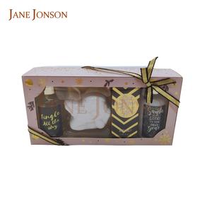 Kit d'hôtel Lotion de sel pour savon, boîte cadeau de <span class=keywords><strong>bain</strong></span> en forme d'ange, soins du corps - Product Image 4