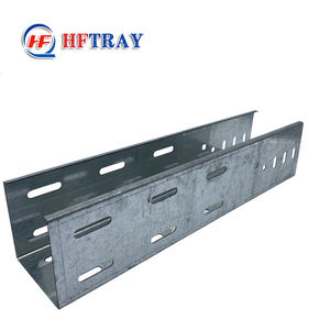 รางเคเบิลแบบมีรูระบายอากาศชุบกัลวาไนซ์กันสนิมคุณภาพสูง ขนาด 50 มม. รับน้ำหนักได้สูงสุด 216 กก. สำหรับงานวางสายเคเบิลกลางแจ้งในงานก่อสร้าง - Product Image 5