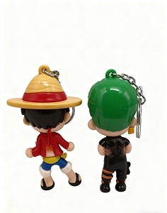 Một mảnh <span class=keywords><strong>Luffy</strong></span> & Zoro PVC móc khóa cho Anime fans' Bộ sưu tập & Quà Tặng - Product Image 3
