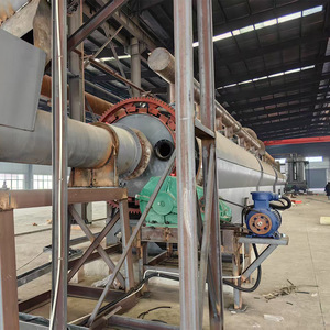 Four rotatif continu <span class=keywords><strong>pour</strong></span> la carbonisation de biomasse (charbon de <span class=keywords><strong>bois</strong></span>, sciure, coques de riz) et machine à briquettes - Product Image 2