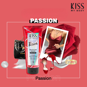 Lotion Booster pour une Peau Saine Kiss My Body SPF 30 PA+++ PASSION 180g Sérum Léger Sensation Soyeuse Peau Douce et Lisse - Product Image 6