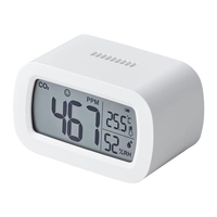 Détecteur de qualité de l'air CO2 sCO2 mètre détecteur de dioxyde de carbone capteur d'humidité de la température USB moniteur intelligent de qualité de l'air avec LCD D