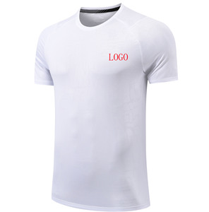 Người Đàn Ông Crew Cổ Thứ Hai Thể Thao Người Đàn Ông Thể Thao Chạy T-Shirt Bán Buôn Có Logo UPF Vải Siêu Nhẹ Áo Thun - Product Image 2