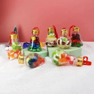 Nueva Botella Decorativa con Forma de Árbol de Navidad y Campanas, 50 ml, para Jugo, Té y Bebidas - Product Image 3