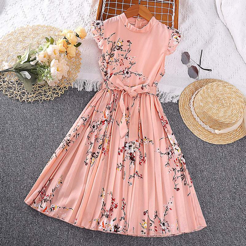 2025 Summer Girls 5-12 Years Casual Beach Short Sleeve Printed Flower Girls' Dresses| Alibaba.com 2025 Summer Girls 5-12 Years Casual Beach Short Sleeve Printed Flower Girls' Dresses| Alibaba.com