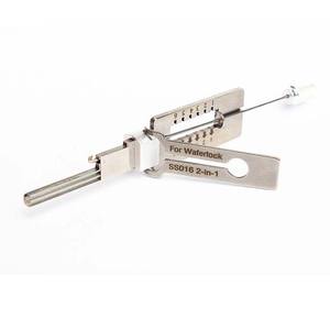LISHI Tools SS016 2-en-1 pour <span class=keywords><strong>Waterlock</strong></span> Civil Tool Lock Pick Set Outil de serrurier - Product Image 5