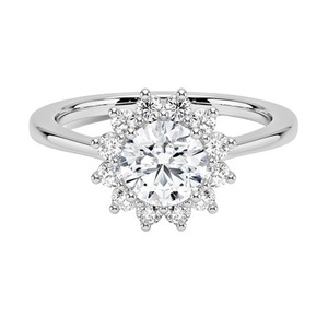 Elegant <b>Crystal</b> Silver <b>Ring</b> for Women Wedding Party Engagement Anniversary Jewelry Gift - Product Image 2