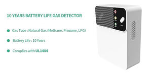 ベトナムから発送される、売れ筋商品ETL1484規格10年電池式スタンドアロンガス漏れ検知器アラーム、メタン検知 - Product Image 4