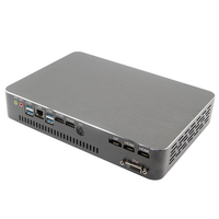 Eglobal 4K M.2 NVME SSD y 2,5 SATA 1 x DP 1 x DVI 2 x HD Wins10 Core i5-9400F Juego mini computadora mini pc