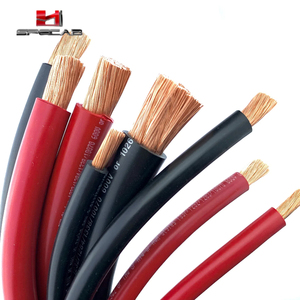 1/0 AWG 0 Gauge 25FT Battery Cable Black Premium Pure <strong>Copper</strong> Power <strong>Wire</strong> for Car Audio - Product Image 3