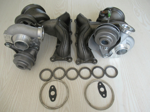 11657563692 11657649290 Kit Turbo Turbocompresseur pour <span class=keywords><strong>BMW</strong></span> N54 135i 335i 335is <span class=keywords><strong>335ix</strong></span> 535i 3.0L E90 E92 E93 Turbo Chargeur - Product Image 5