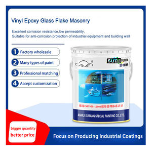 Subang Coating Factory Anticorrosión Vinilo Epoxi Vidrio Hoja de fósforo <span class=keywords><strong>Cemento</strong></span> Barco Instalaciones marinas Superficie de metal - Product Image 2